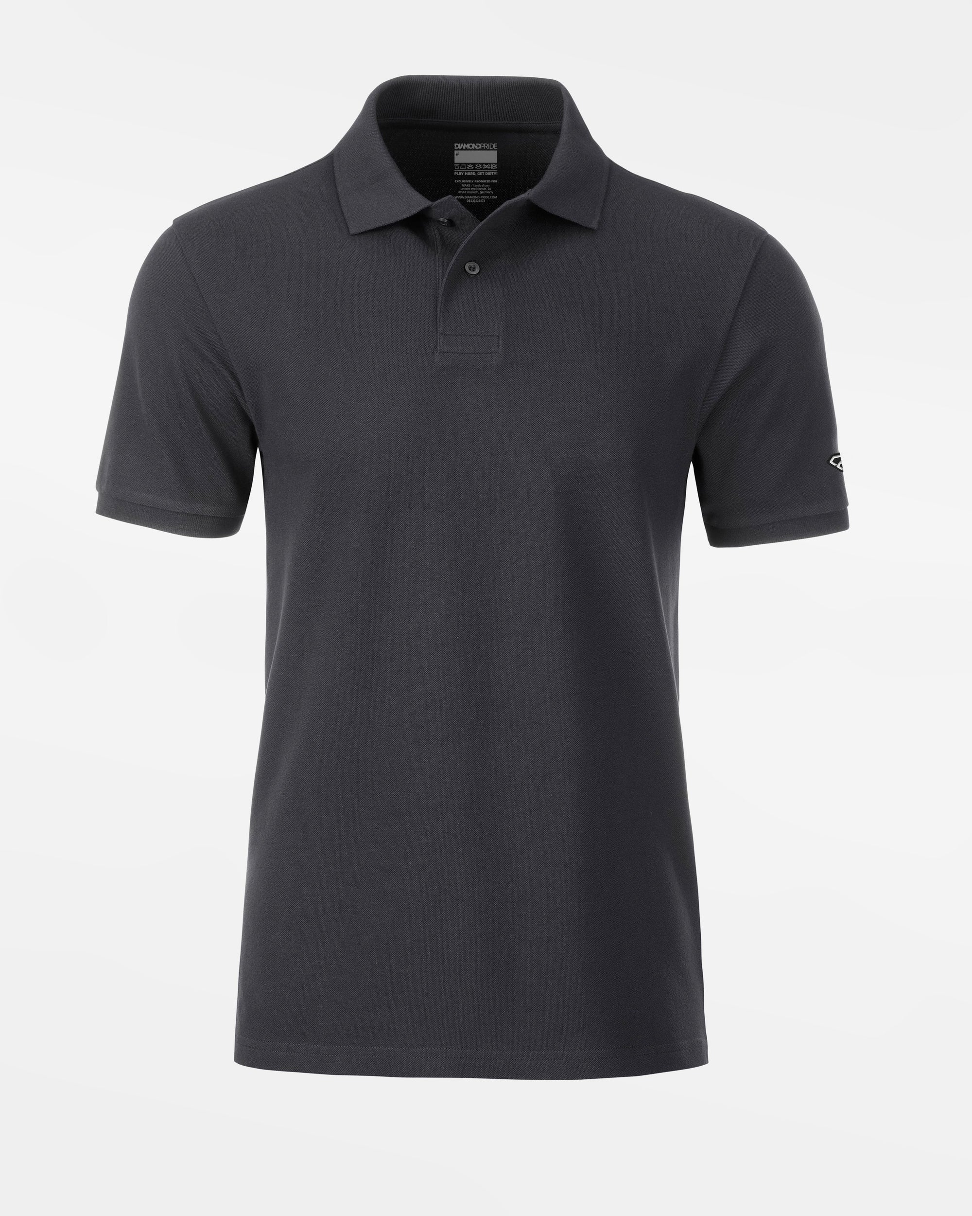 Diamond Pride Premium Polo-Shirt, dunkelgrau-DIAMOND PRIDE