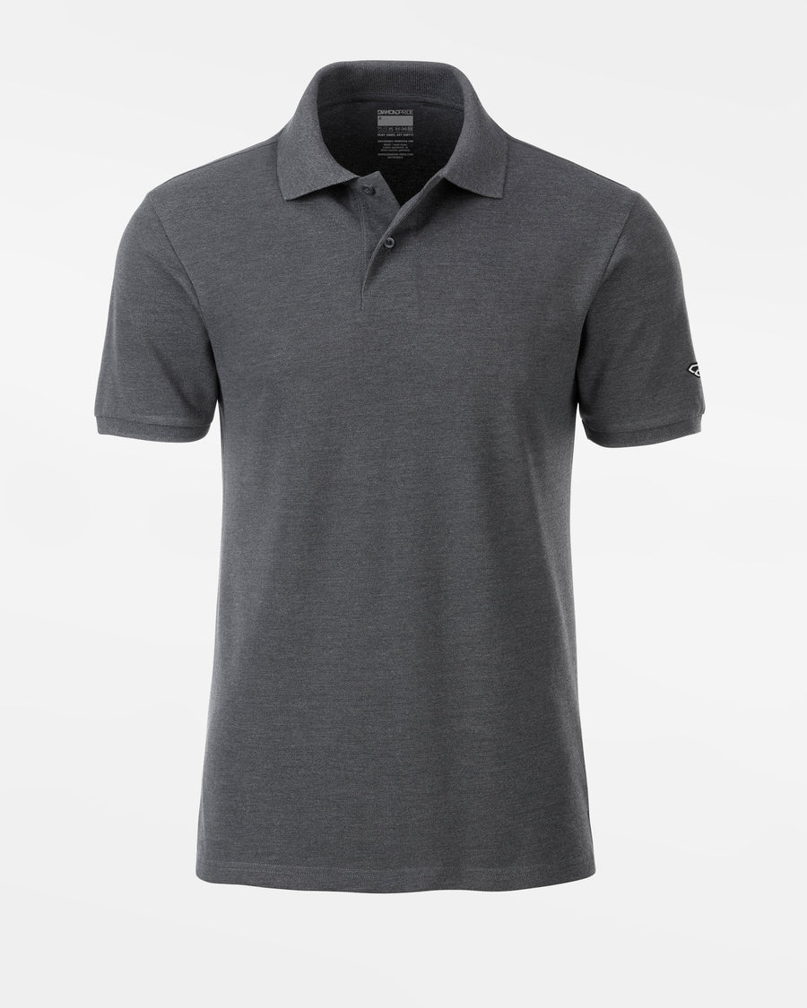 Diamond Pride Premium Polo-Shirt, heather dunkelgrau-DIAMOND PRIDE