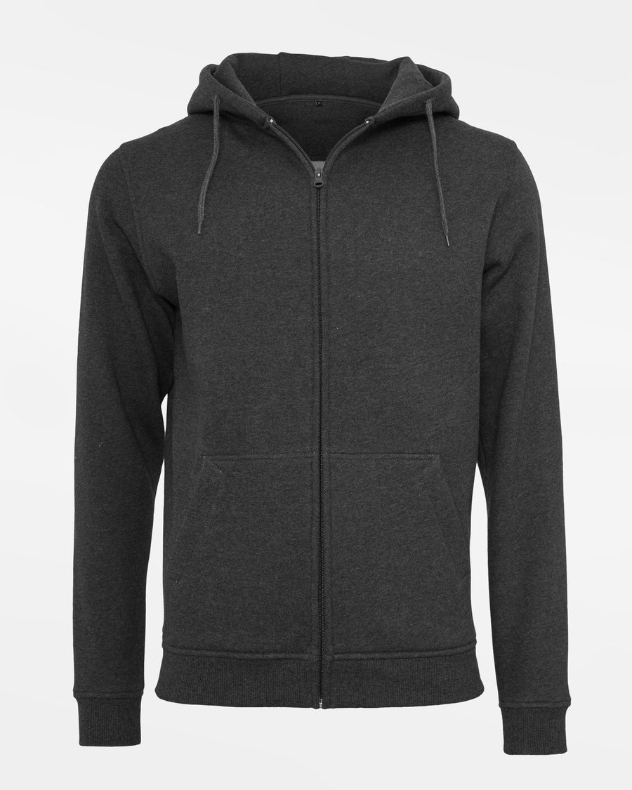Diamond Pride Premium Zip-Hoodie, heather dunkelgrau-DIAMOND PRIDE