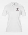 Gildan DryBlend Polo-Shirt "Gauting Indians", Crest, weiss-DIAMOND PRIDE