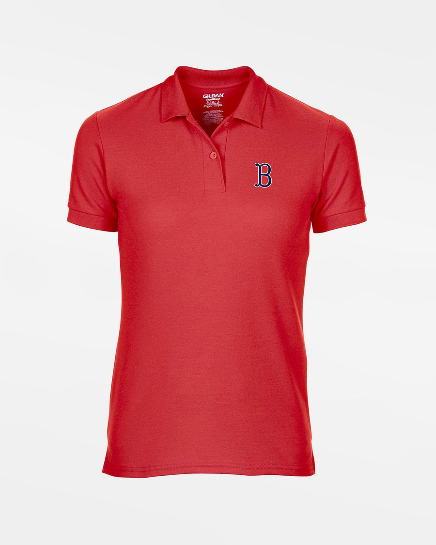 Gildan Ladies DryBlend Polo-Shirt "Berlin Skylarks", B, rot-DIAMOND PRIDE