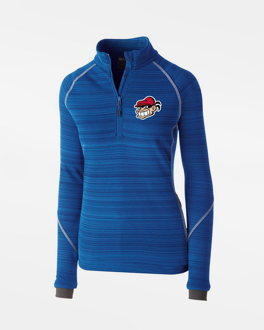Holloway Deviate Ladies Warmup Pullover "Hamburg Stealers", Head, royal blau-DIAMOND PRIDE