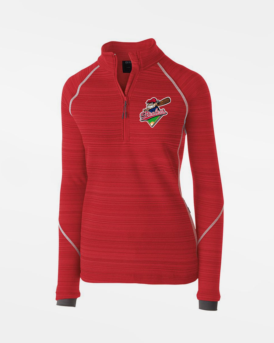 Holloway Deviate Ladies Warmup Pullover "Hamburg Stealers", rot-DIAMOND PRIDE