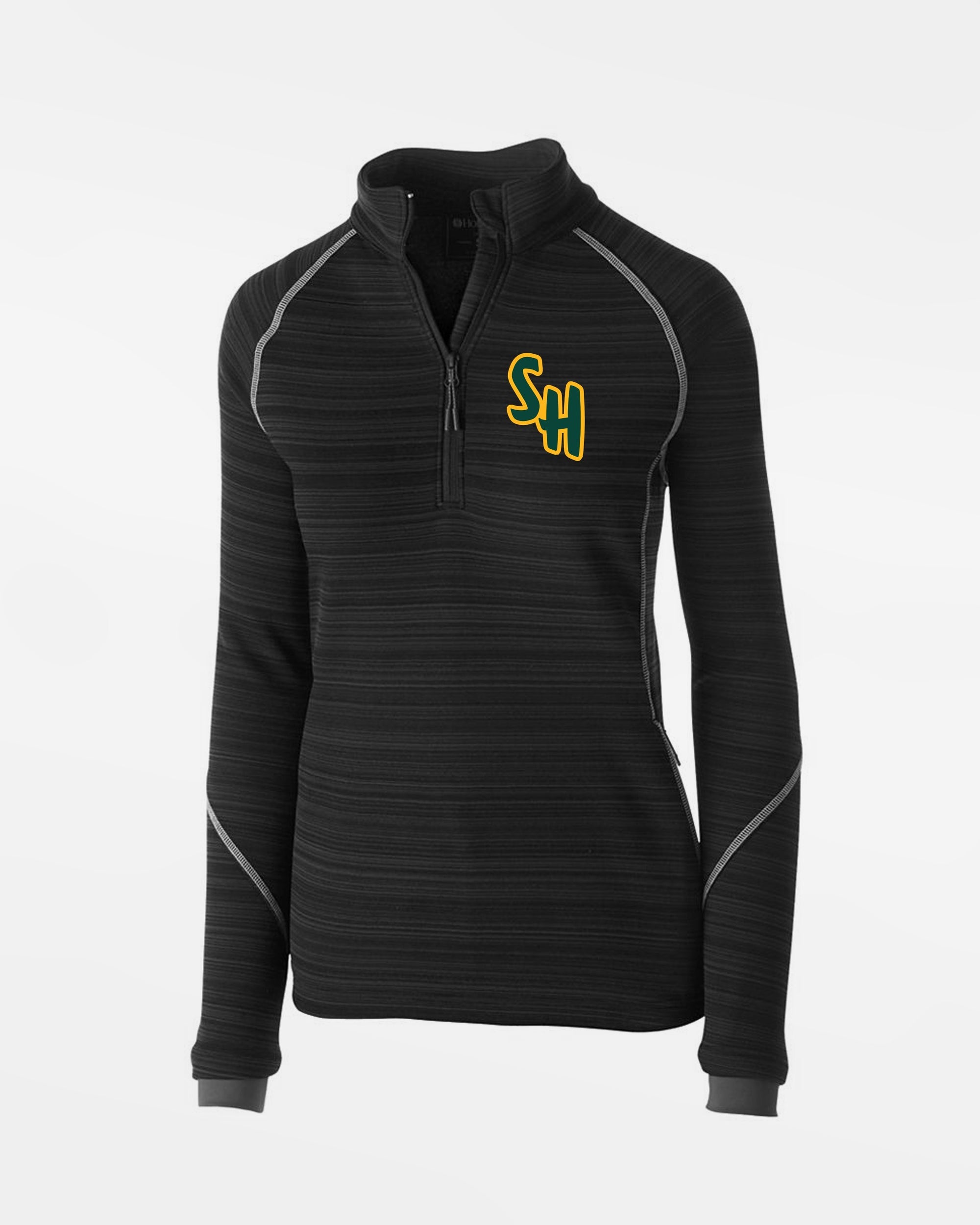 Holloway Deviate Ladies Warmup Pullover "Saarlouis Hornets", schwarz-DIAMOND PRIDE