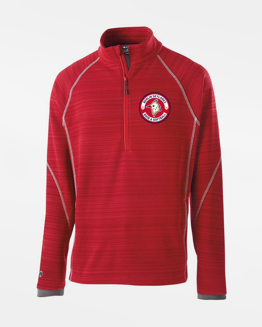 Holloway Deviate Warmup Pullover "Berlin Skylarks", Crest, rot-DIAMOND PRIDE