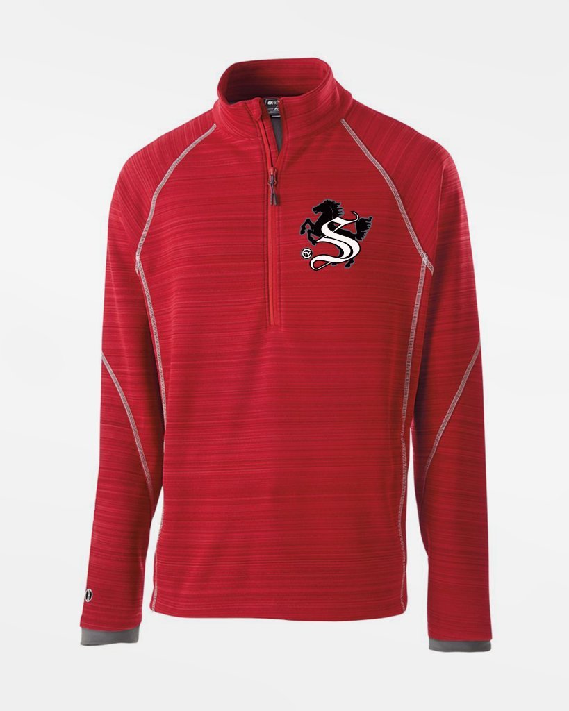 Holloway Deviate Warmup Pullover "Stuttgart Reds", rot-DIAMOND PRIDE