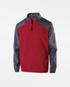 Holloway Kids Raider Warmup Longsleeve Pullover, rot-grau-DIAMOND PRIDE