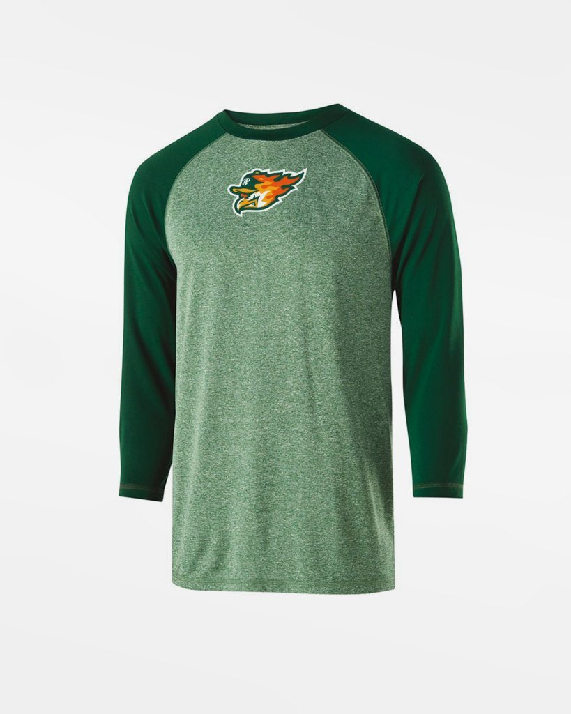 Holloway Kids Typhoon 3/4 Sleeve Functional Shirt "Attnang Athletics", Bird, dunkelgrün-DIAMOND PRIDE