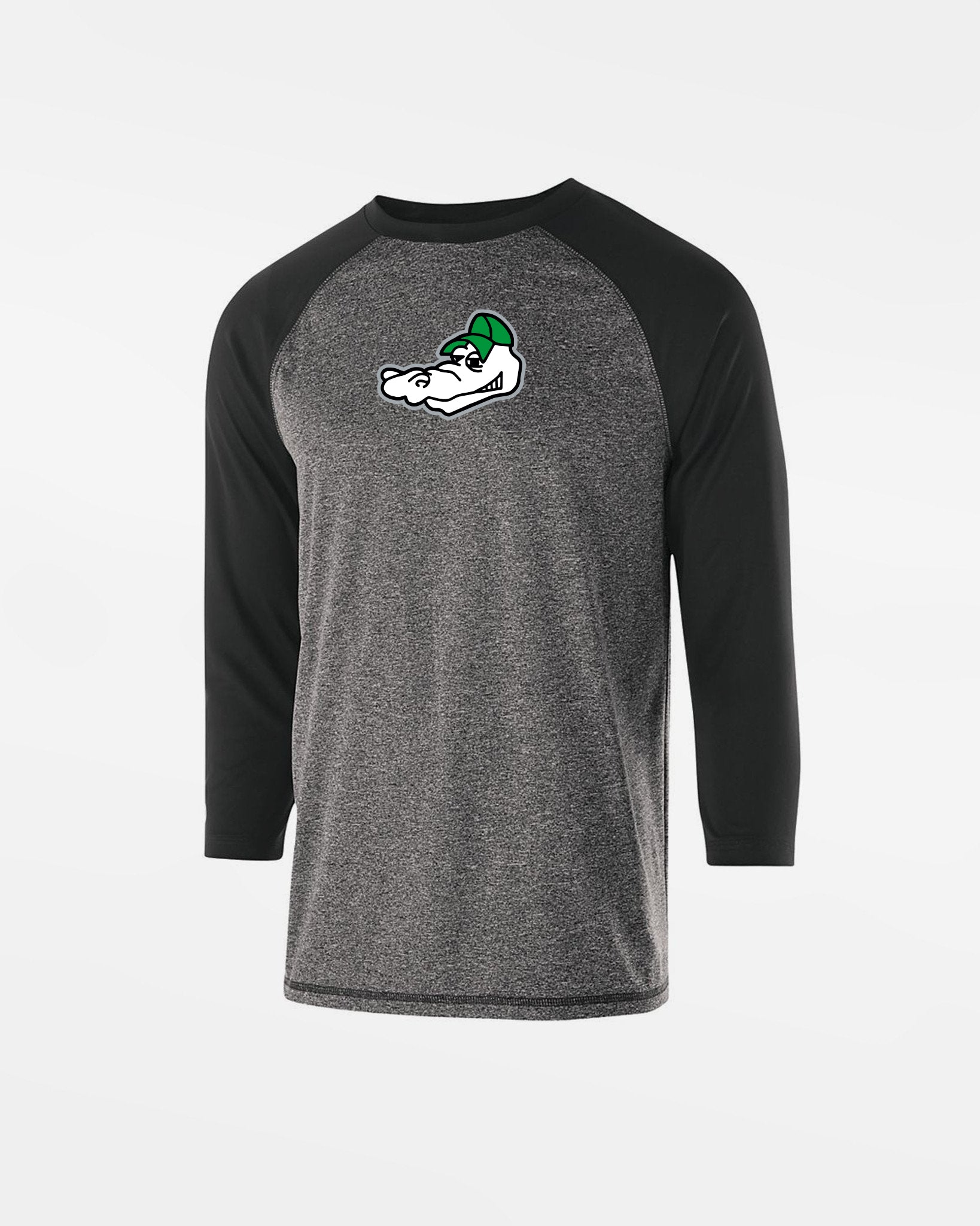 Holloway Kids Typhoon 3/4 Sleeve Functional Shirt "Augsburg Gators", Head, schwarz-DIAMOND PRIDE