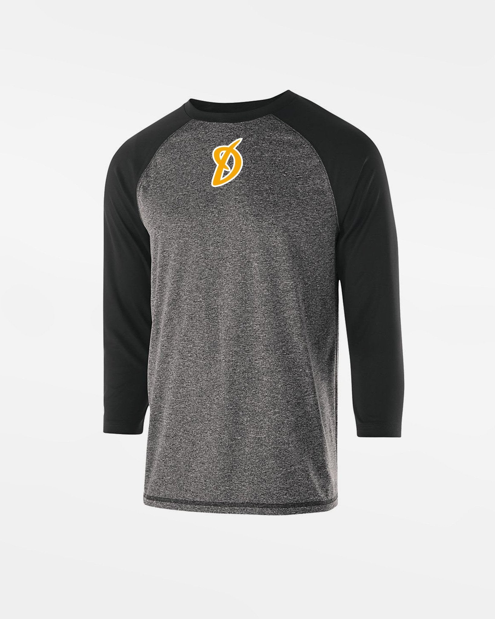 Holloway Kids Typhoon 3/4 Sleeve Functional Shirt "Munich-Haar Disciples", schwarz-DIAMOND PRIDE