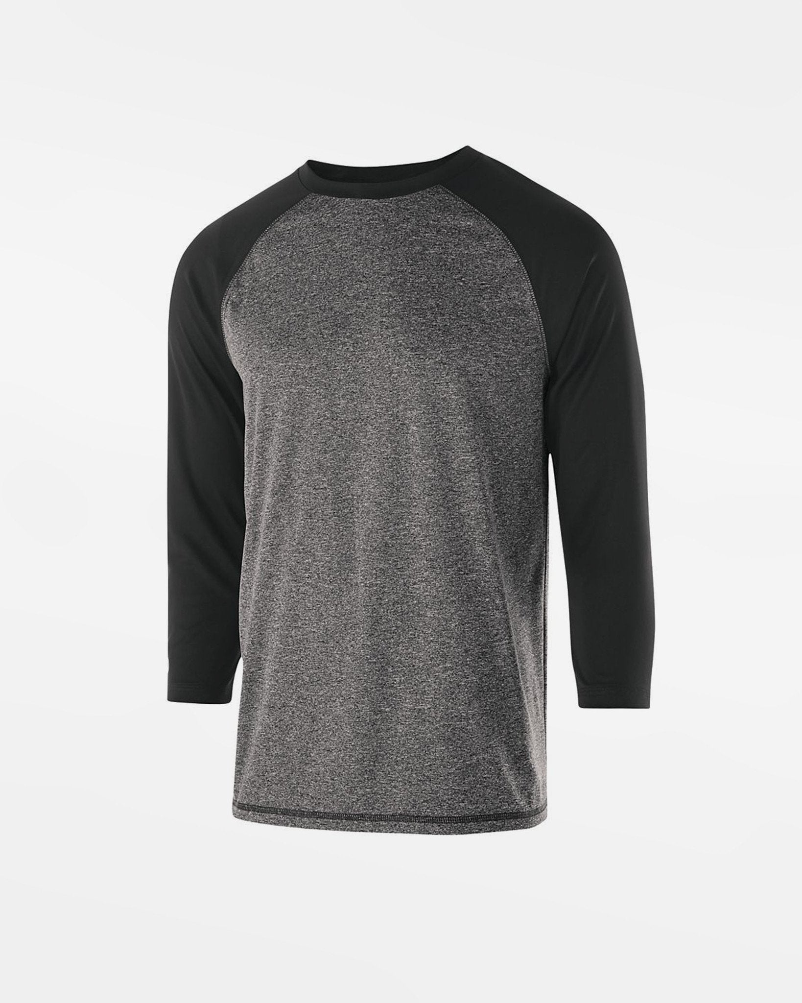 Holloway Kids Typhoon 3/4 Sleeve Functional Shirt, schwarz-DIAMOND PRIDE