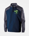 Holloway Raider Warmup Longsleeve Pullover "IT SURE FALCONS", navy blau-grau-DIAMOND PRIDE