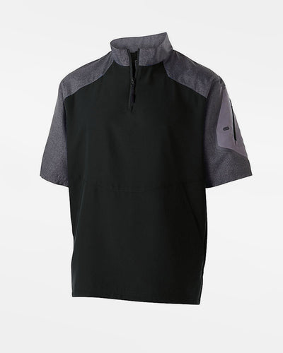 Holloway Raider Warmup Pullover, schwarz-grau-DIAMOND PRIDE