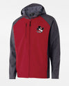 Holloway Raider Warmup Softshell Jacket, "Stuttgart Reds", rot-grau-DIAMOND PRIDE