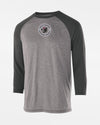 Holloway Typhoon 3/4 Sleeve Functional Shirt "Berlin Flamingos", Crest S Baseball, dunkelgrau-DIAMOND PRIDE