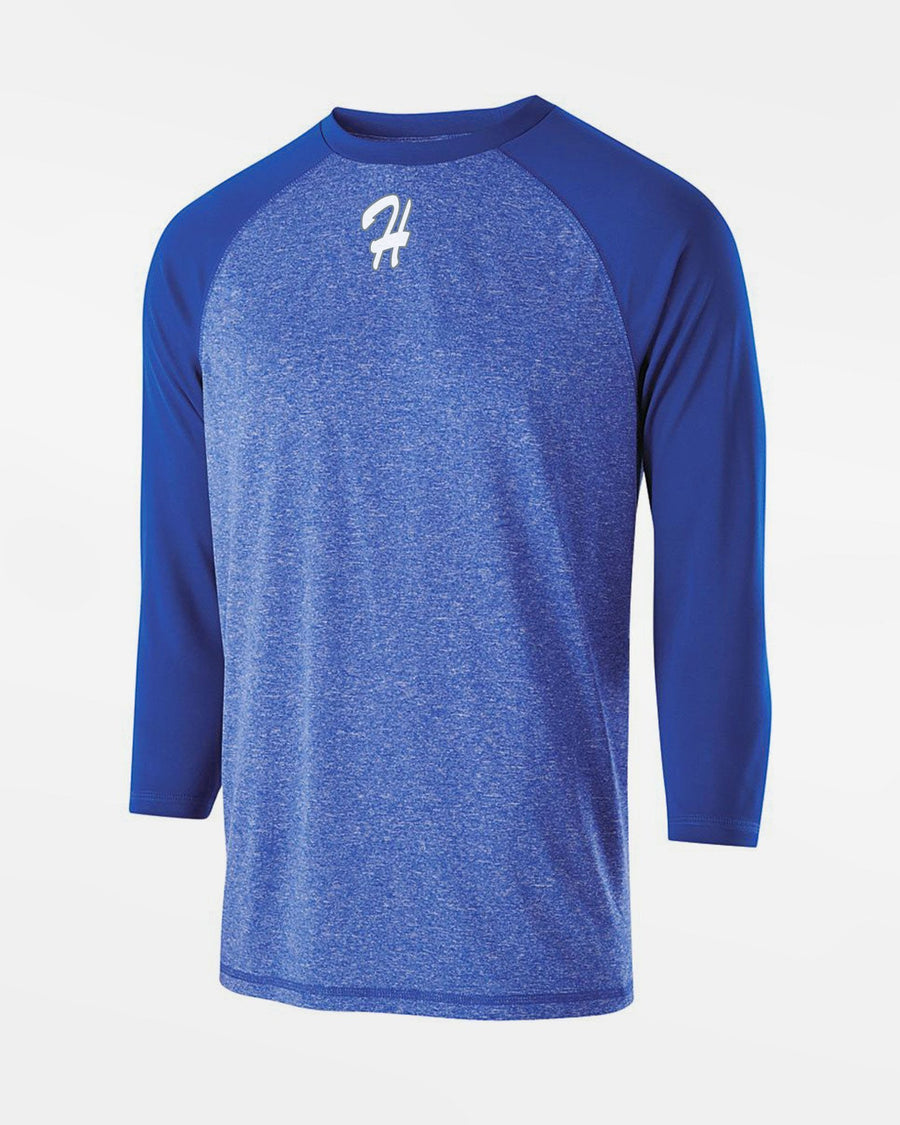 Holloway Typhoon 3/4 Sleeve Functional Shirt "Gramastetten Highlanders", royal blau-DIAMOND PRIDE