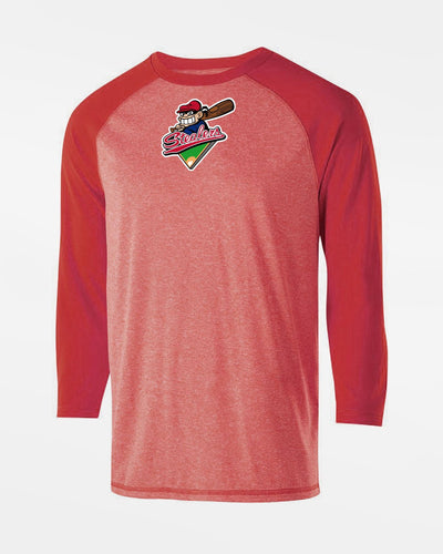 Holloway Typhoon 3/4 Sleeve Functional Shirt "Hamburg Stealers", rot-DIAMOND PRIDE