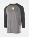 Holloway Typhoon 3/4 Sleeve Functional Shirt "Munich Caribes", dunkelgrau-DIAMOND PRIDE
