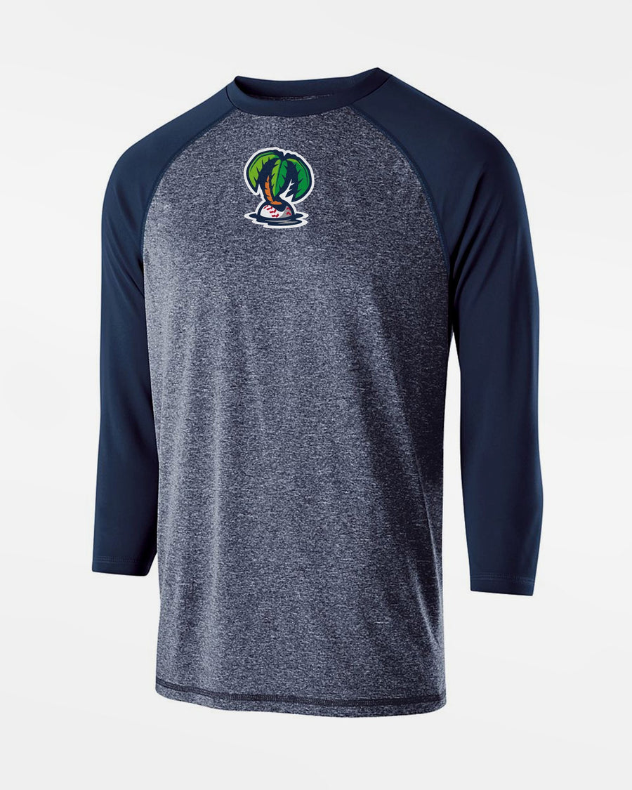 Holloway Typhoon 3/4 Sleeve Functional Shirt "Munich Caribes", navy blau-DIAMOND PRIDE