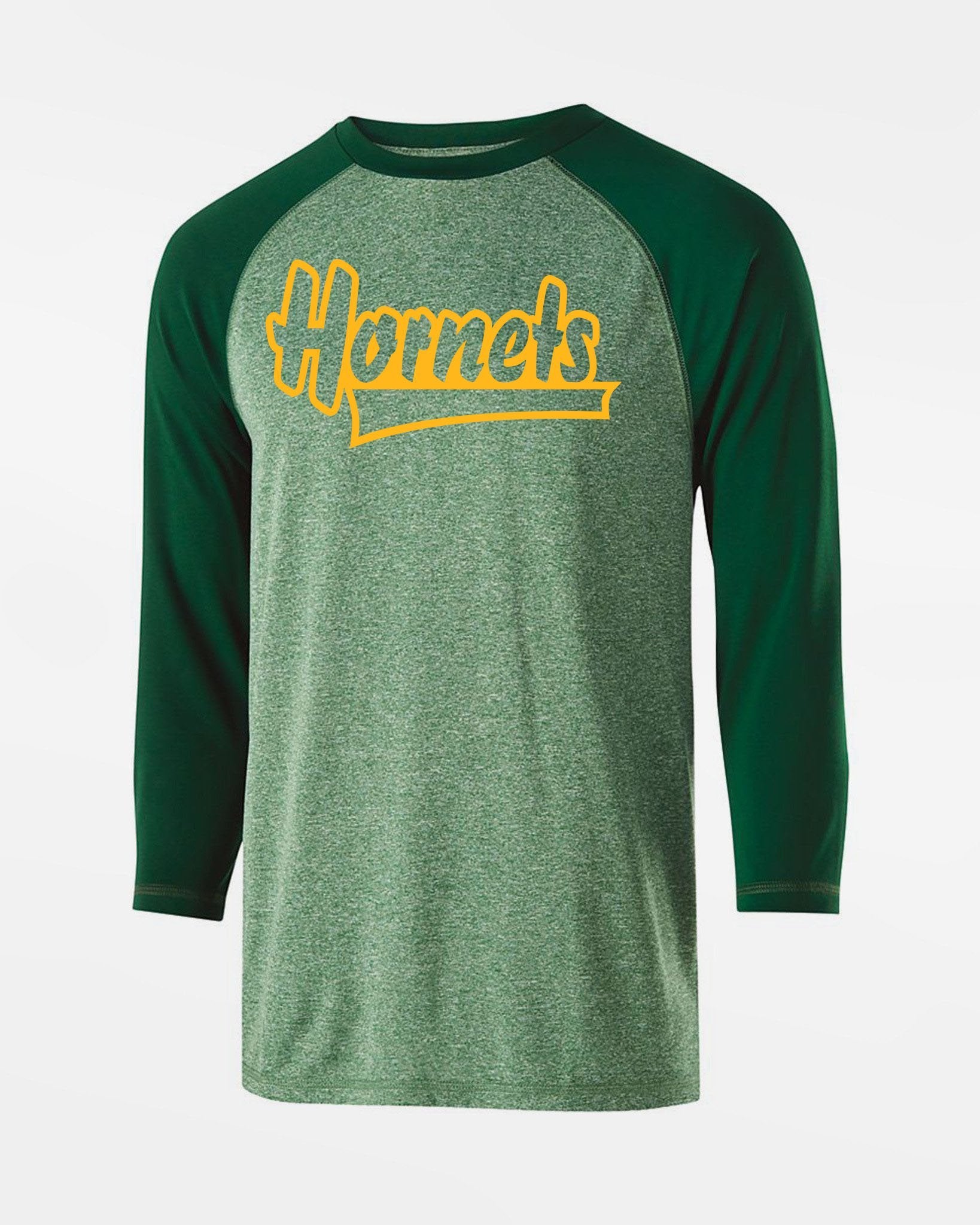 Holloway Typhoon 3/4 Sleeve Functional Shirt"Saarlouis Hornets", dunkelgrün-DIAMOND PRIDE