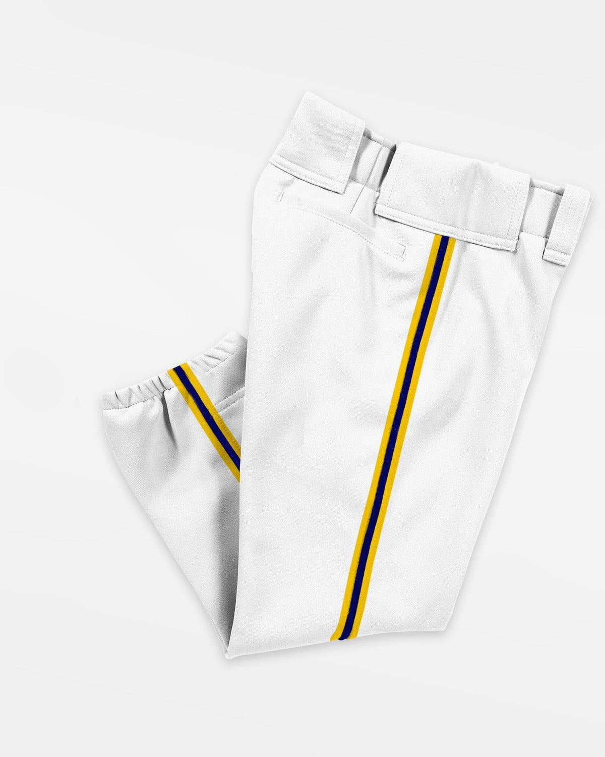 Jersey53 Baseball Pant "Caribes" Knickerbockers, Weiss/Navy Blau-Gelb