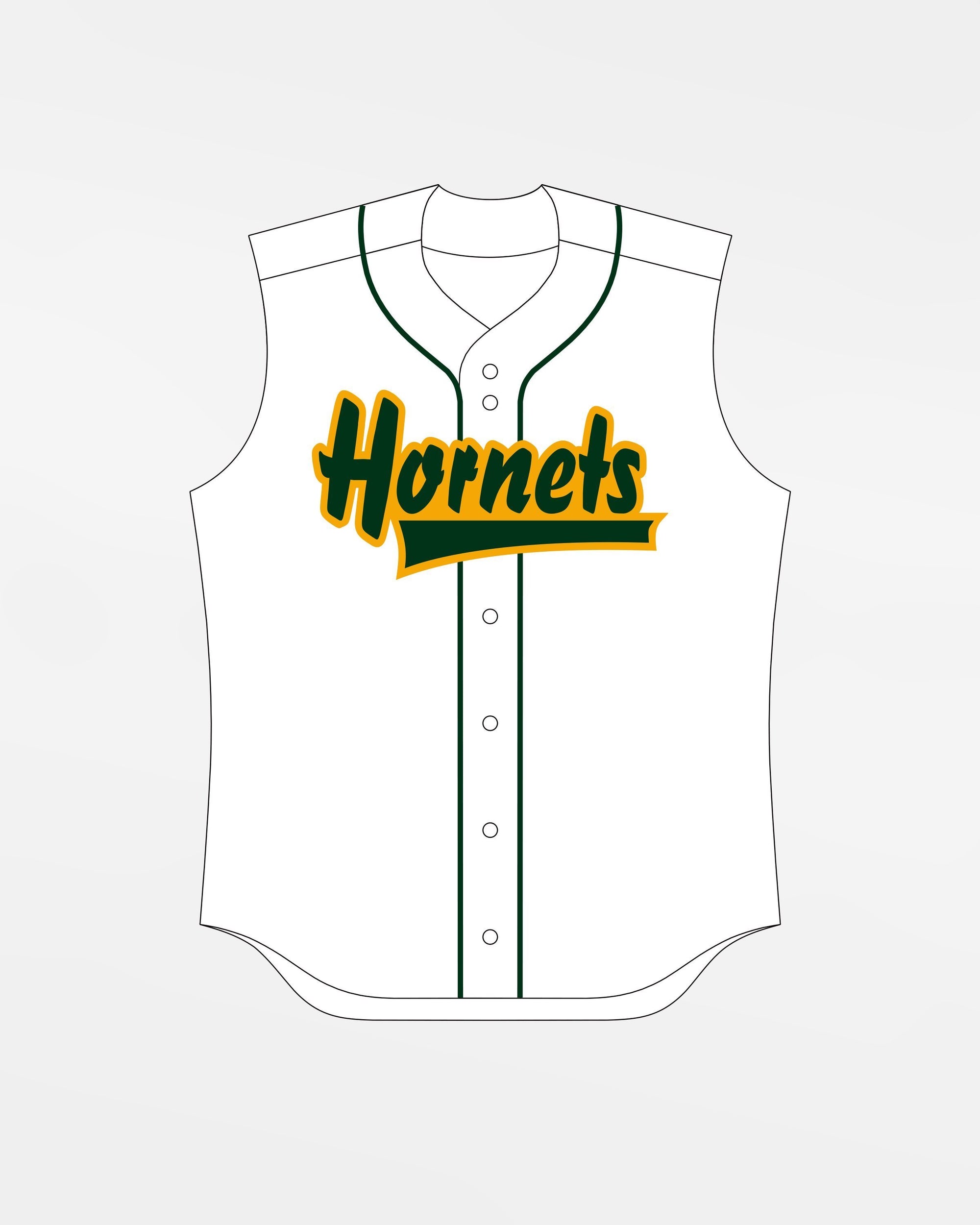 Jersey53 FAN Jersey "Saarlouis Hornets" BUDGET, weiss-DIAMOND PRIDE