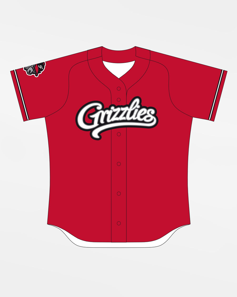Jersey53 Game Jersey BUDGET "Freising Grizzlies" rot-DIAMOND PRIDE