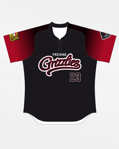Jersey53 Game Jersey "Freising Grizzlies BBQ BUDGET" Männer, schwarz-DIAMOND PRIDE