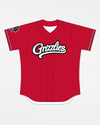 Jersey53 Game Jersey PREMIUM "Freising Grizzlies" rot-DIAMOND PRIDE
