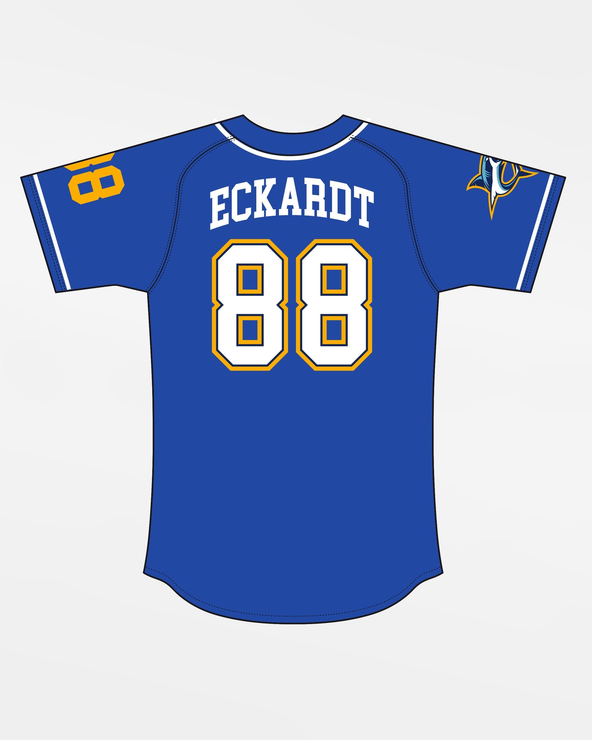 Jersey53 Official Game Jersey "Altdorf Icesharks", blau-DIAMOND PRIDE