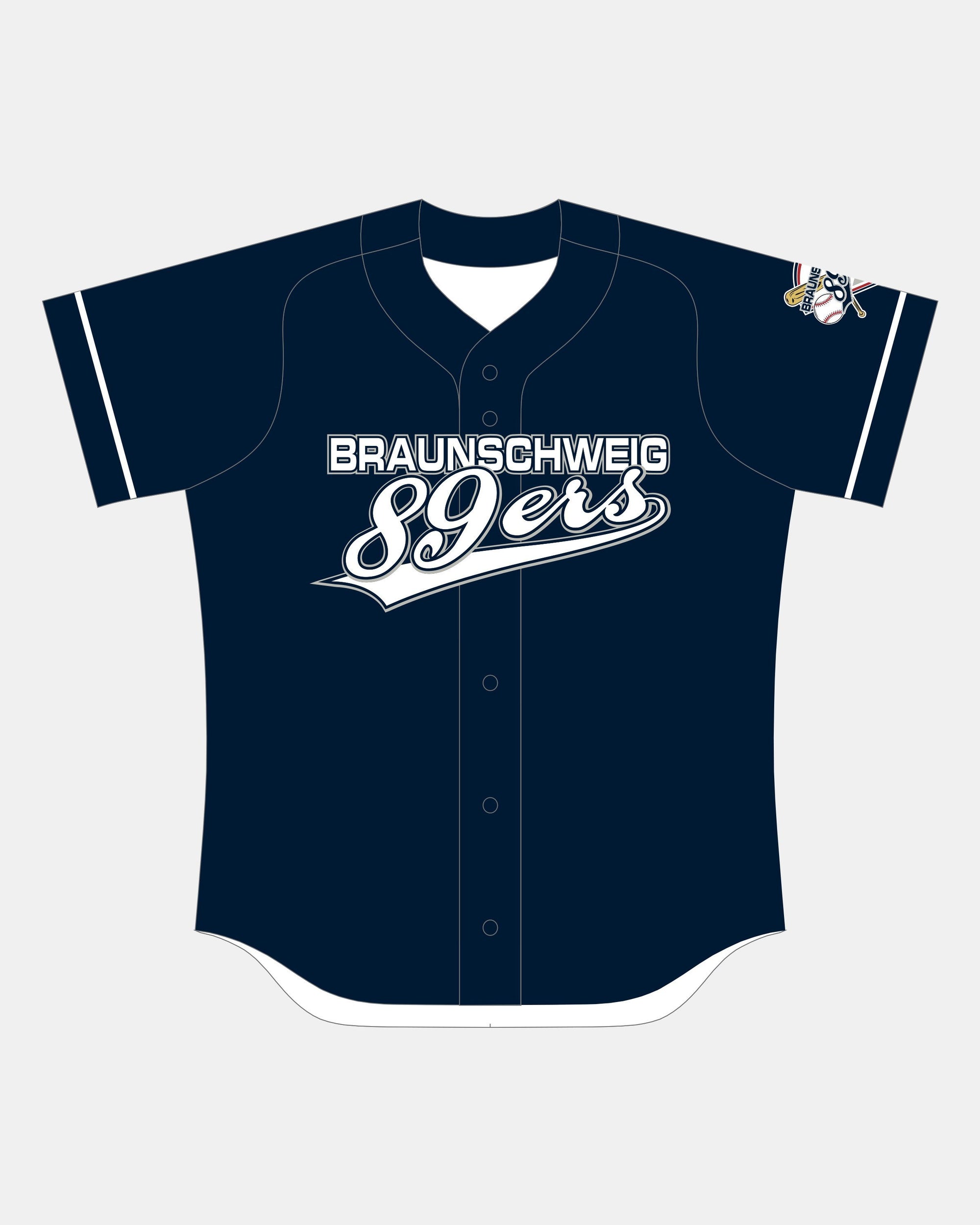 Jersey53 Official Game Jersey "Braunschweig 89ers", navy-DIAMOND PRIDE