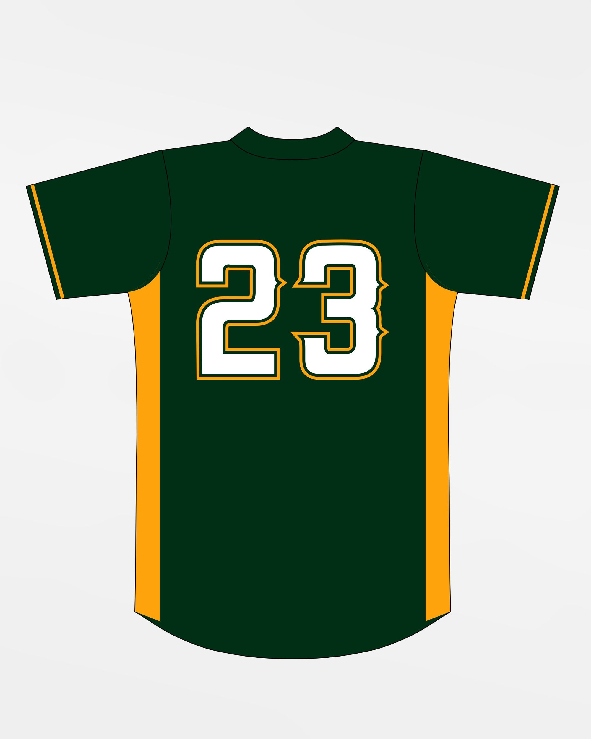 Jersey53 Softball 2-Button Repre Jersey "Attnang Athletics", dunkelgrün-DIAMOND PRIDE