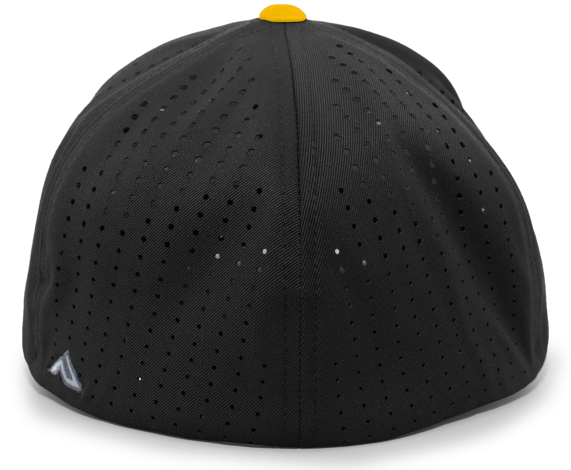 Pacific Perforated F3 Performance Flexfit "Disciples" Cap, schwarz - gelb-DIAMOND PRIDE