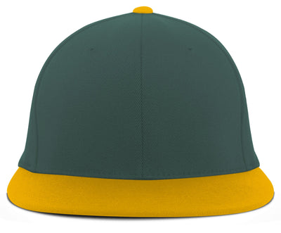 Pacific Performance Flexfit Cap "Attnang Athletics", dunkelgrün-gelb-DIAMOND PRIDE