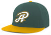 Pacific Performance Flexfit Cap "Attnang Athletics", dunkelgrün-gelb-DIAMOND PRIDE