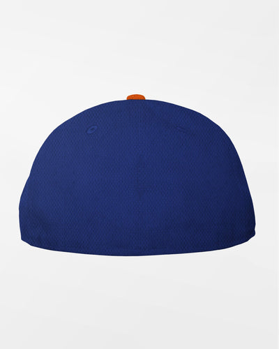 Richardson PTS Flexfit Cap "Raiffeisen Wölfe", W, royal blau-orange-DIAMOND PRIDE