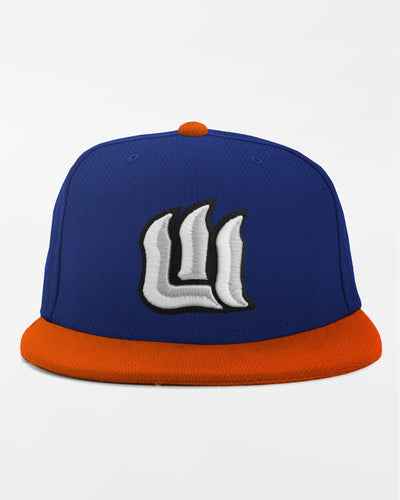 Richardson PTS Flexfit Cap "Raiffeisen Wölfe", W, royal blau-orange-DIAMOND PRIDE