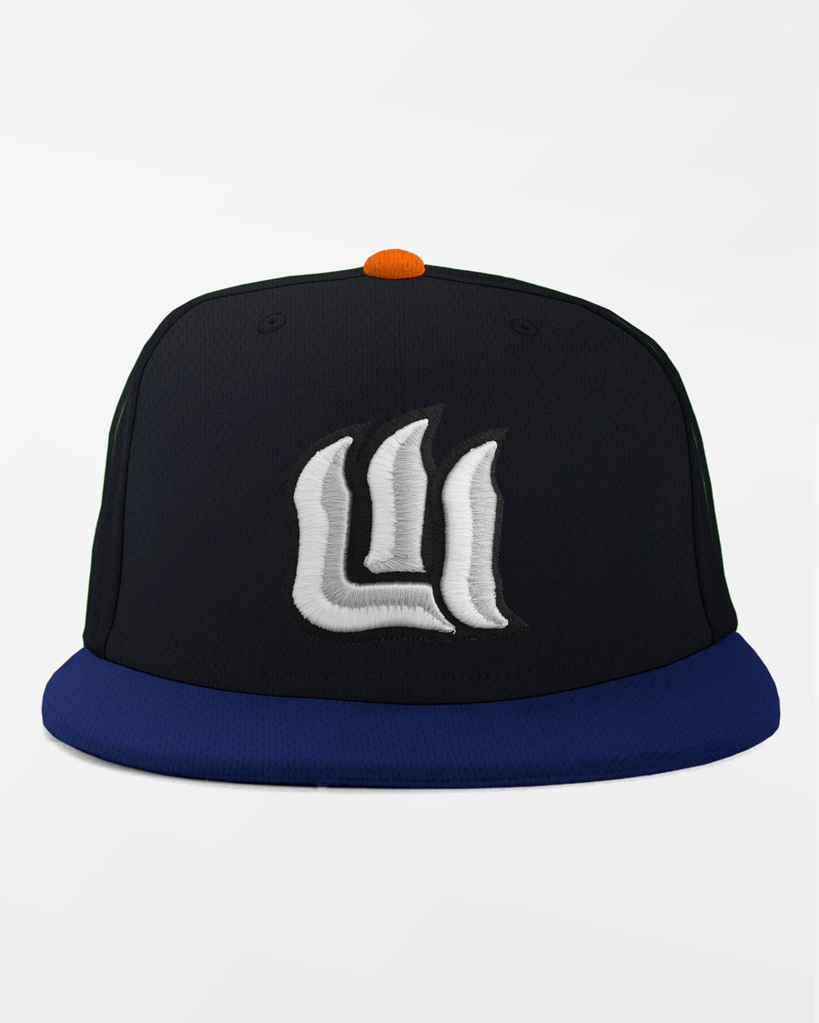 Richardson PTS Flexfit Cap "Raiffeisen Wölfe", W, schwarz-royal blau-DIAMOND PRIDE