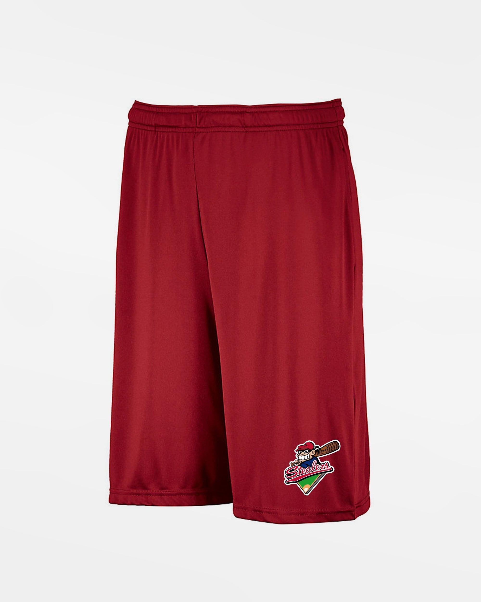 Russell Athletic Kids Stretch-Performance Short mit Taschen "Hamburg Stealers", Batter, rot-DIAMOND PRIDE