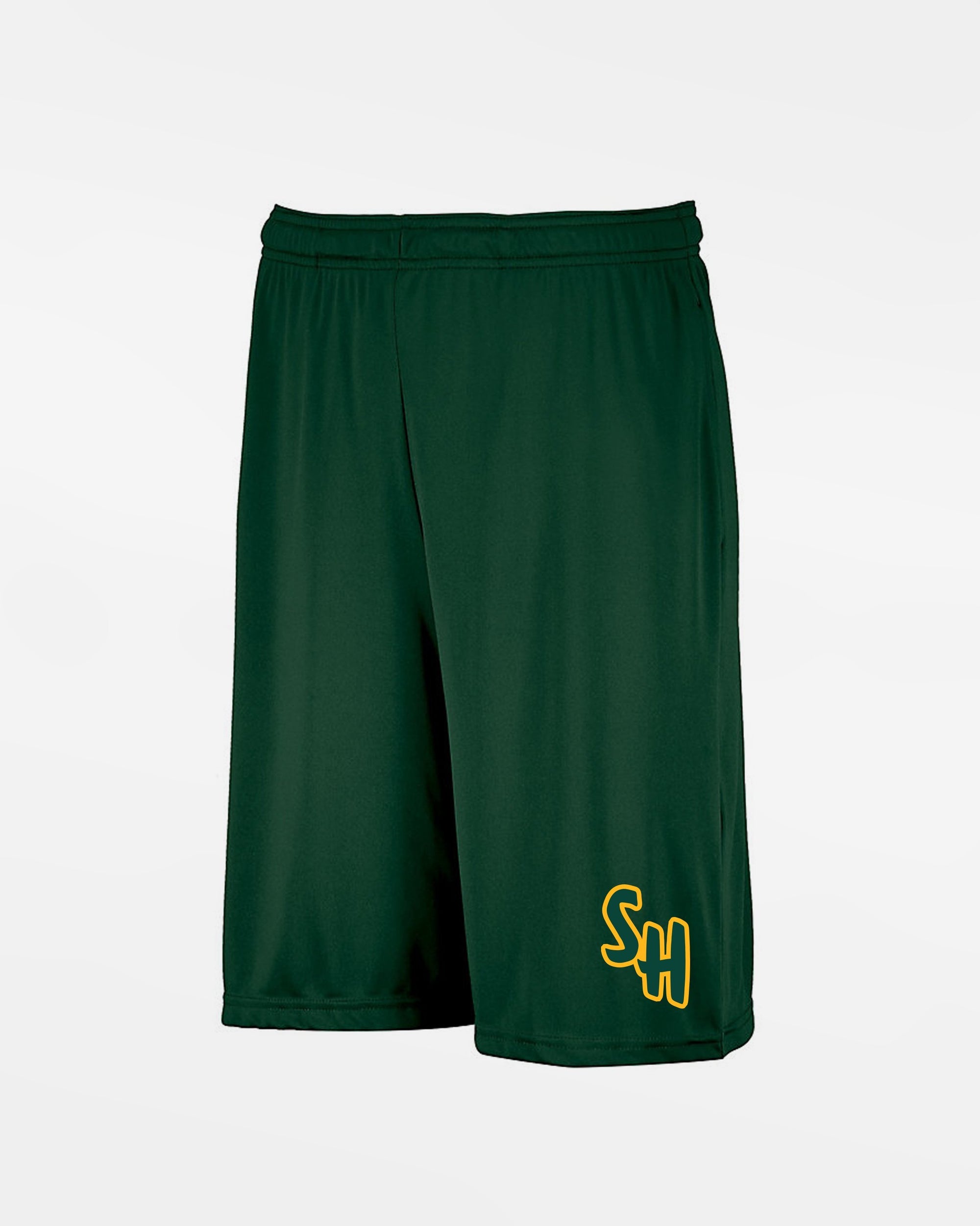 Russell Athletic Kids Stretch-Performance Short mit Taschen "Saarlouis Hornets", dunkelgrün-DIAMOND PRIDE