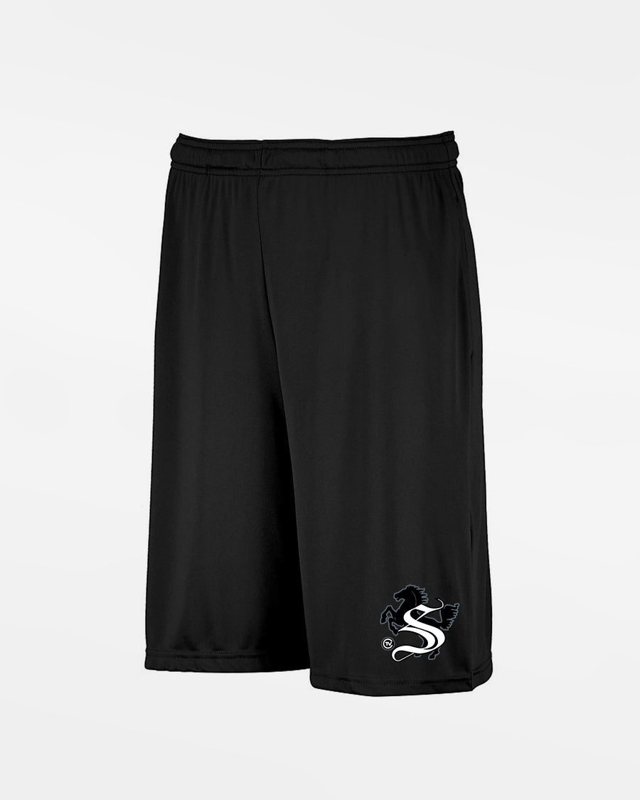 Russell Athletic Kids Stretch-Performance Short mit Taschen "Stuttgart Reds", schwarz-DIAMOND PRIDE