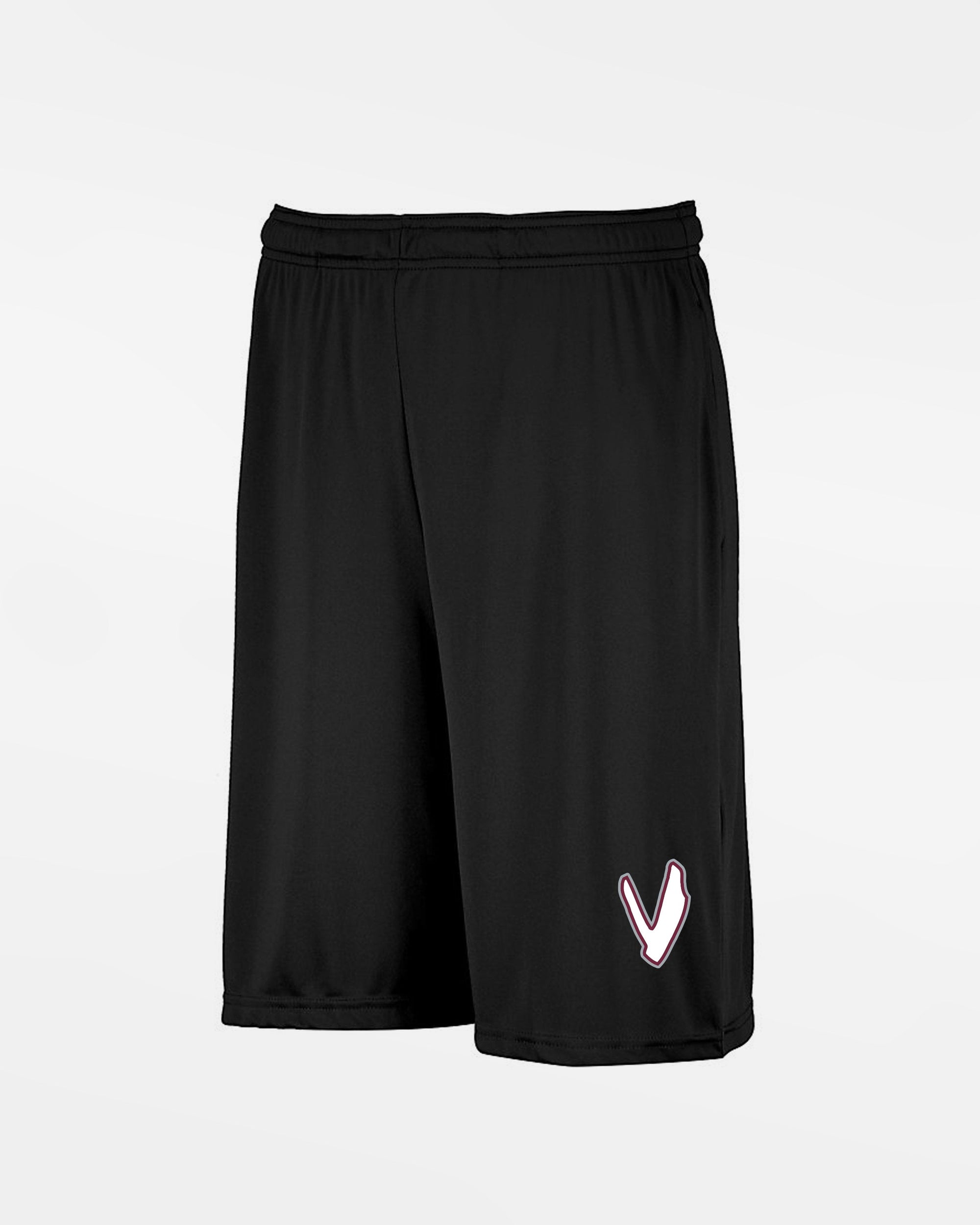 Russell Athletic Kids Stretch-Performance Short mit Taschen "Wesseling Vermins", V, schwarz-DIAMOND PRIDE