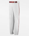 Russell Athletic Piped Baseball Pant "Open Bottom", Weiss/Rot-DIAMOND PRIDE