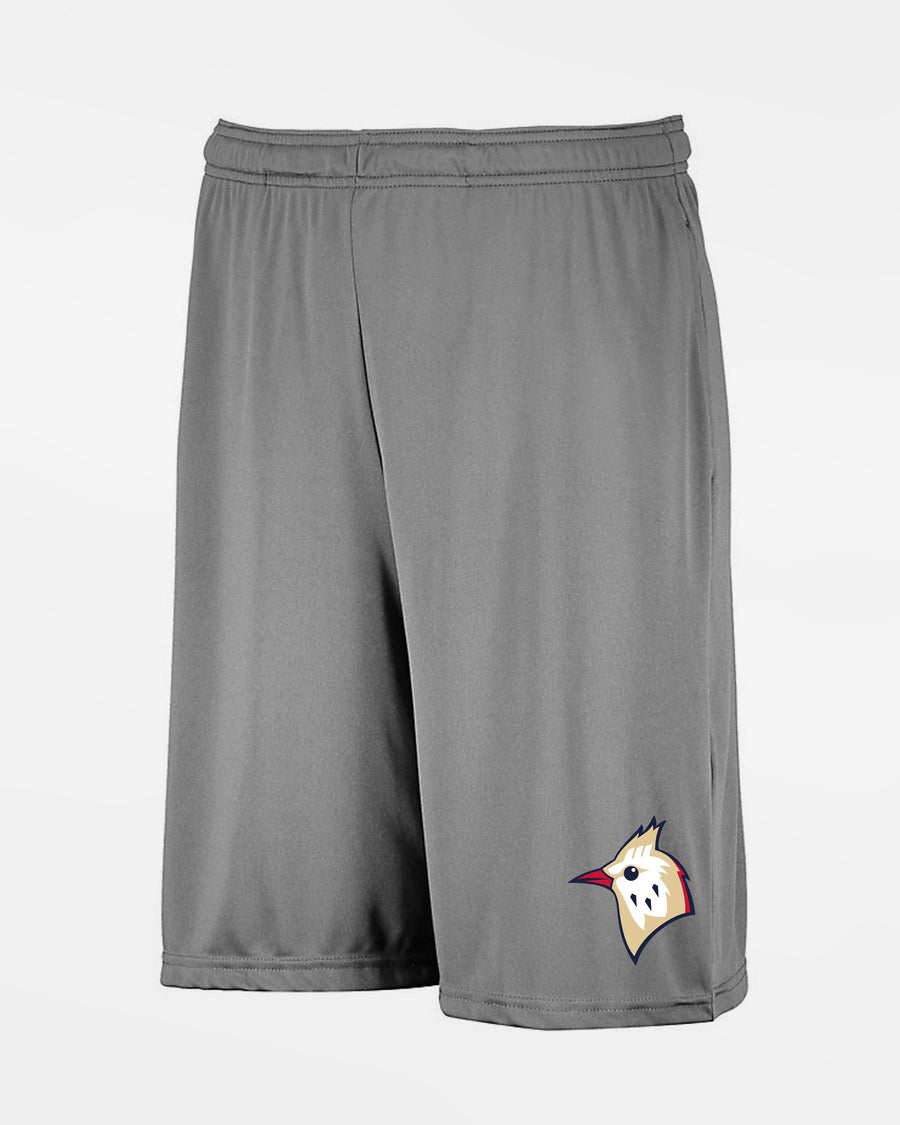 Russell Athletic Stretch-Performance Short mit Taschen "Berlin Skylarks", Bird, grau-DIAMOND PRIDE