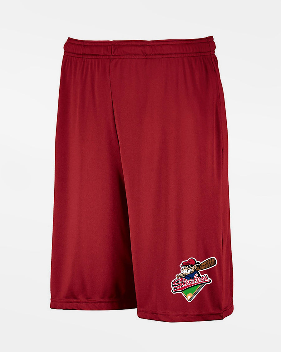 Russell Athletic Stretch-Performance Short mit Taschen "Hamburg Stealers", Batter, rot-DIAMOND PRIDE