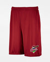 Russell Athletic Stretch-Performance Short mit Taschen "Hamburg Stealers", rot-DIAMOND PRIDE