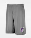 Russell Athletic Stretch-Performance Short mit Taschen "Munich-Haar Disciples", grau-DIAMOND PRIDE