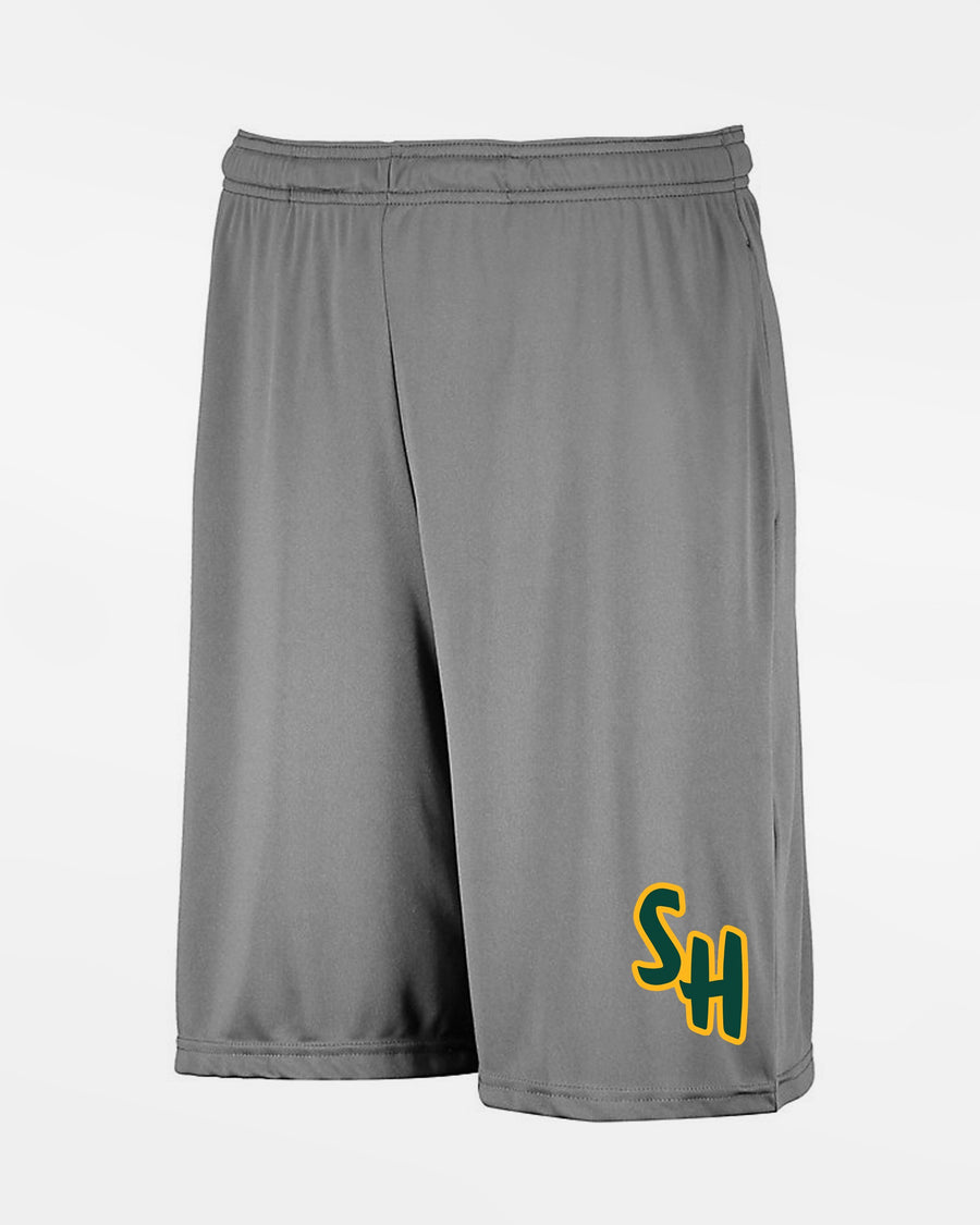 Russell Athletic Stretch-Performance Short mit Taschen "Saarlouis Hornets", grau-DIAMOND PRIDE