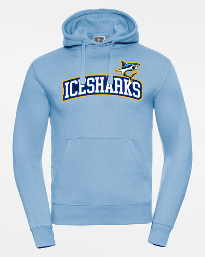 Russell Basic Hoodie "Eismannsberg Icesharks", Icesharks, sky blau-DIAMOND PRIDE