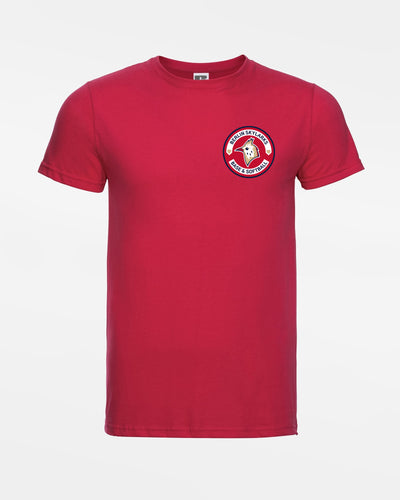 Russell Basic T-Shirt "Berlin Skylarks", Crest, rot-DIAMOND PRIDE